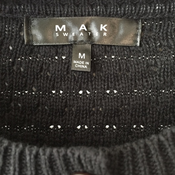 MAK 1950s Retro Knit Cherry Sweater Cardigan - Picture 3 of 3